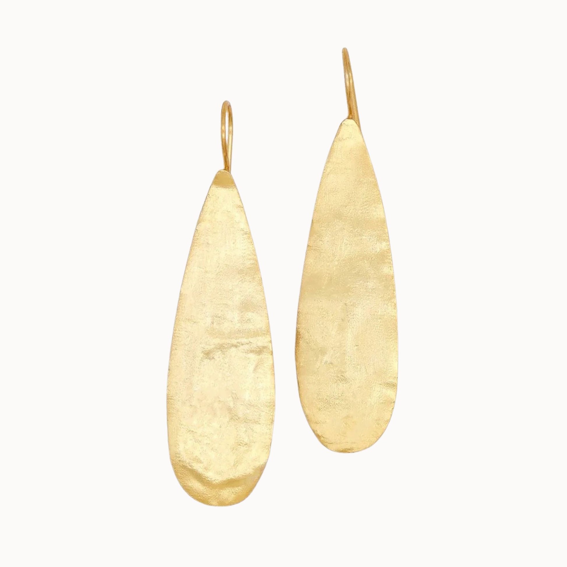 River Song San Miguel Golden Teardrop Earrings-River Song-Thistle Hill