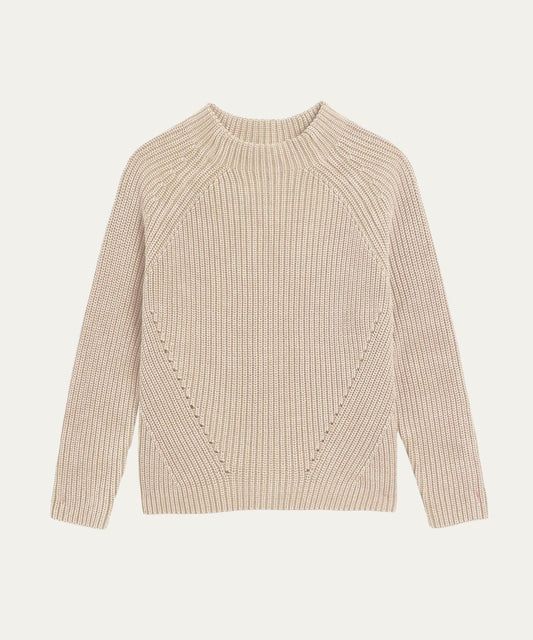 Demylee Daphne Washed Cotton Sweater Sandstone-Demylee-Thistle Hill