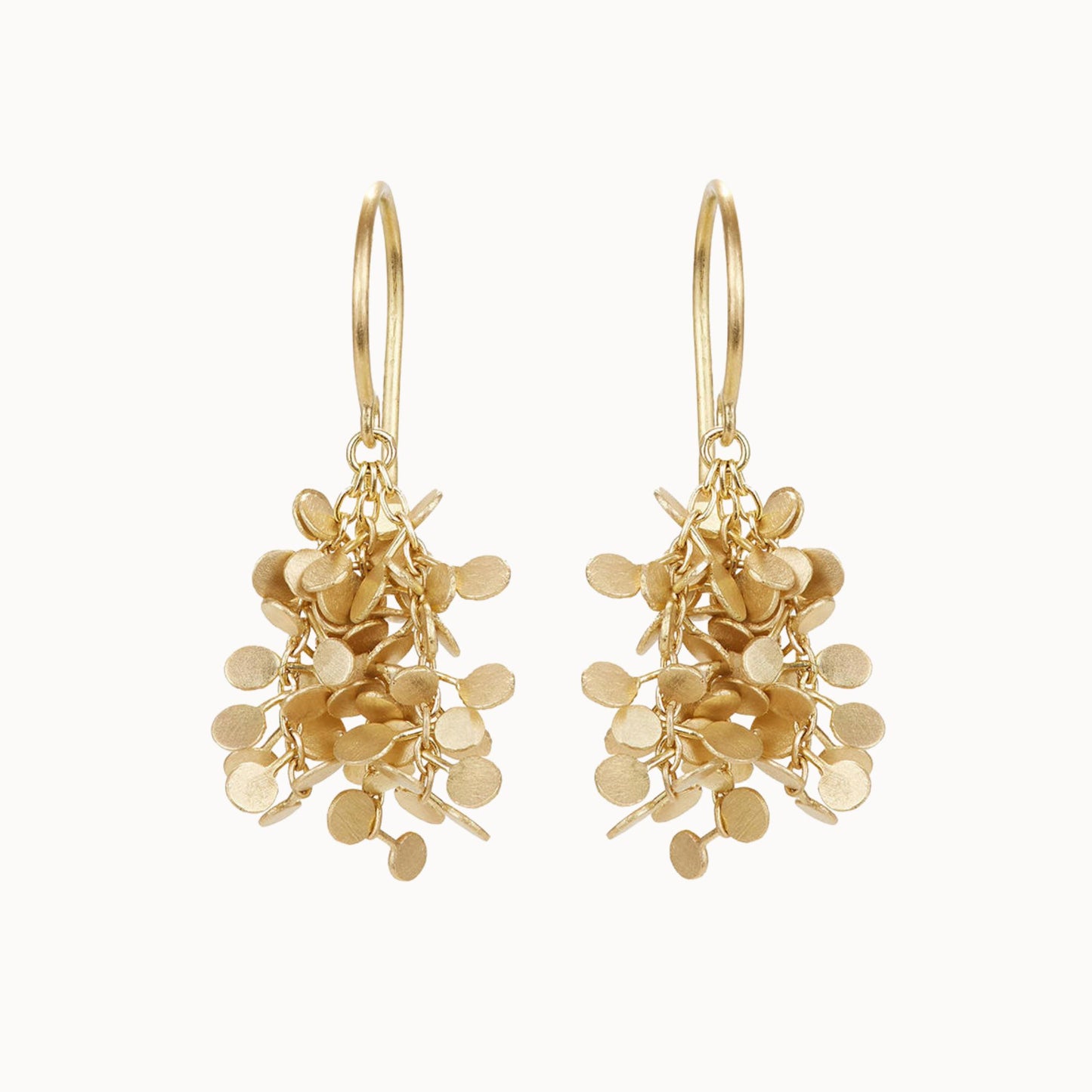 Sia Taylor 18K Dot Cluster Earrings