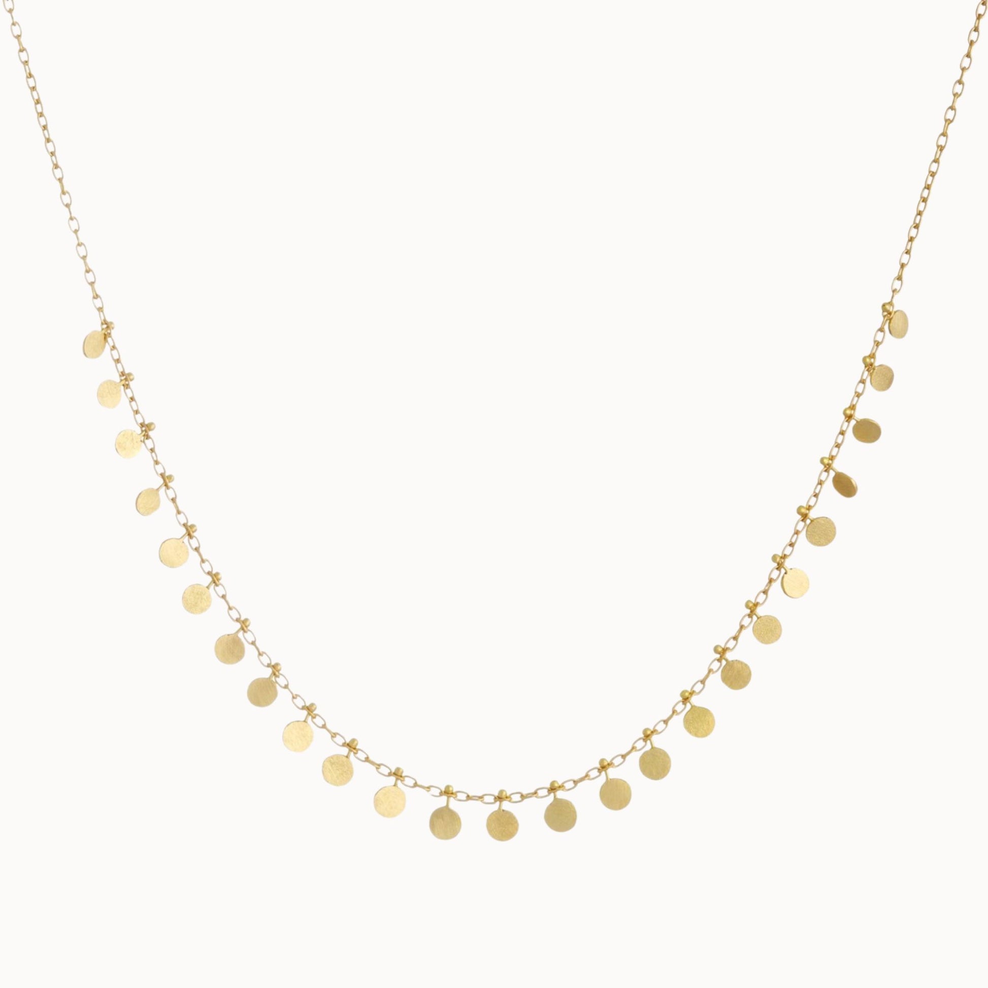 Sia Taylor 18K Medium Dots Necklace-Sia Taylor-Thistle Hill