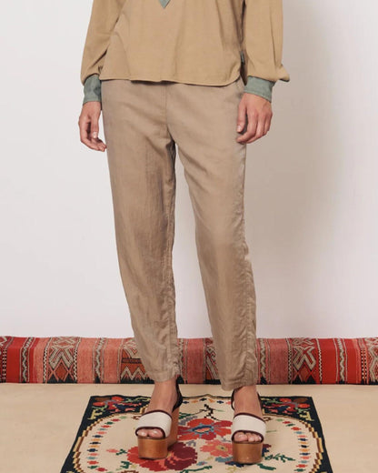 Raquel Allegra Fez Pant Khaki-Raquel Allegra-Thistle Hill