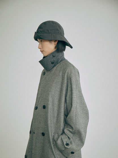 Nicholson & Nicholson Victor Woven Coat Black & White-Nicholson & Nicholson-Thistle Hill