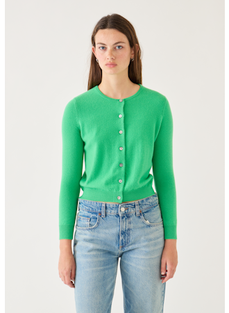 Demylee Ava Cashmere Cardigan Verdant-Demylee-Thistle Hill