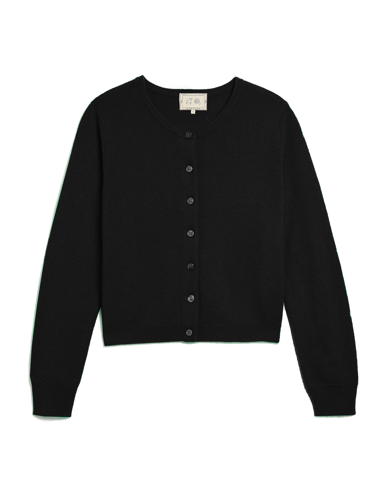Demylee Ava Cashmere Cardigan Black-Demylee-Thistle Hill