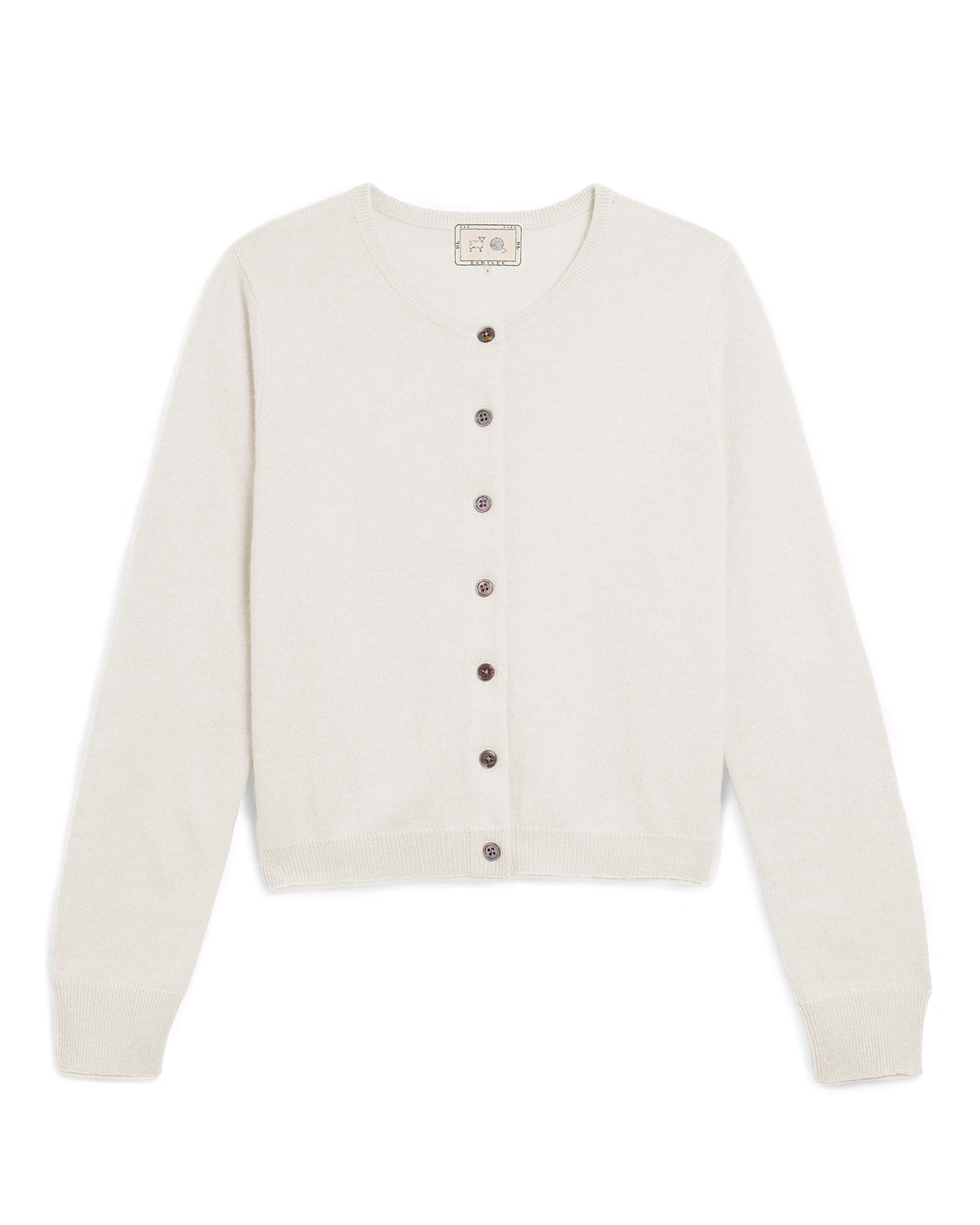 Demylee Ava Cashmere Cardigan Ivory-Demylee-Thistle Hill