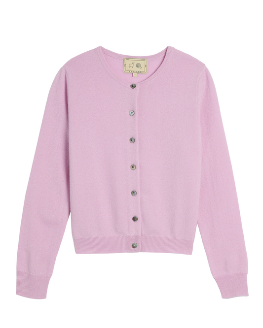 Demylee Ava Cashmere Cardigan Orchid-Demylee-Thistle Hill