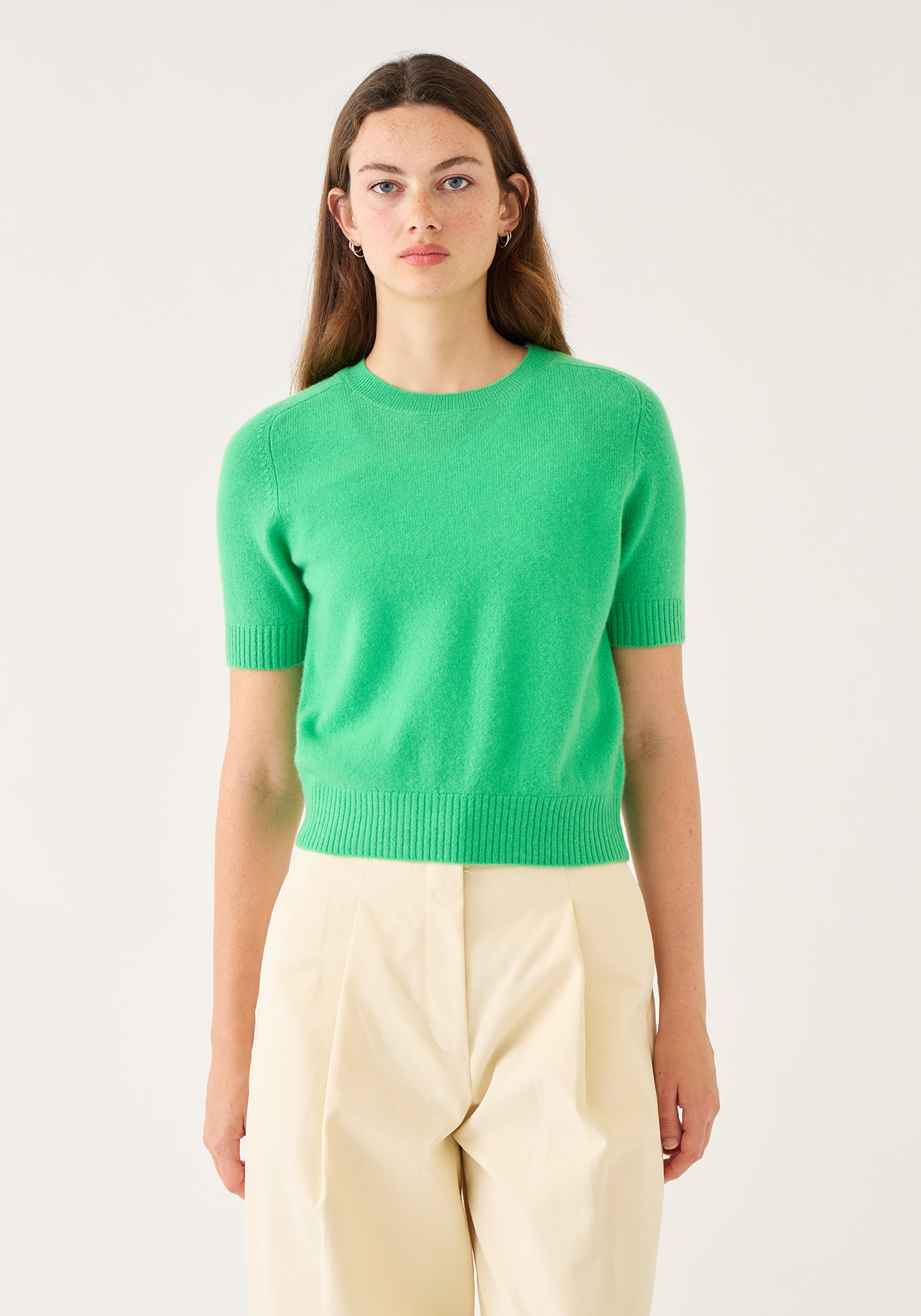 Demylee Kyla Cashmere Top Verdant-Demylee-Thistle Hill