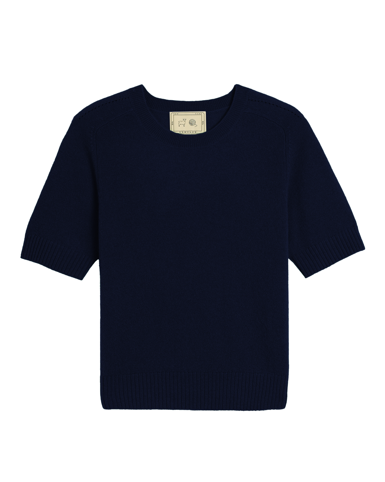 Demylee Kyla Cashmere Top Navy-Demylee-Thistle Hill