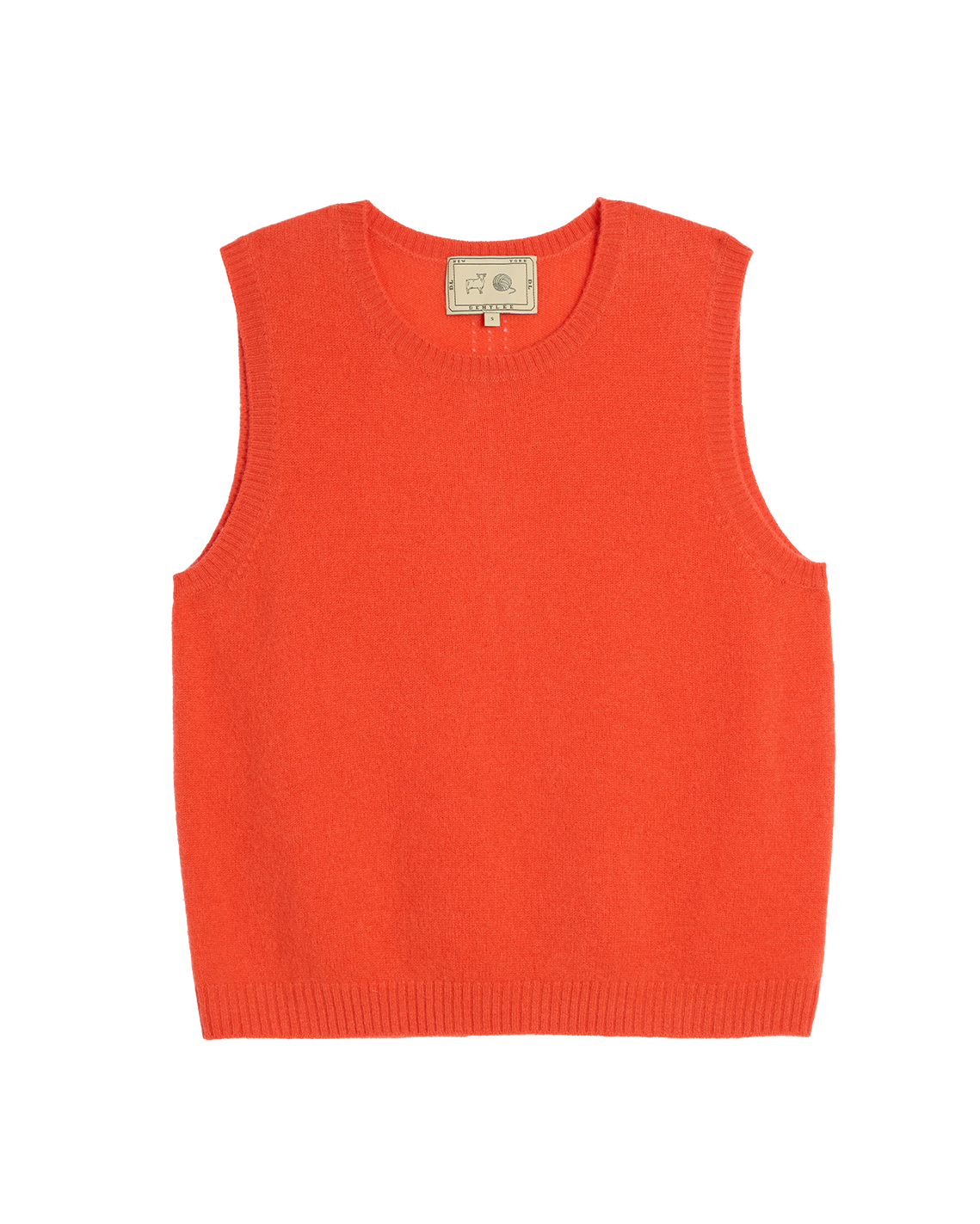 Demylee Lila Cashmere Top Poppy-Demylee-Thistle Hill