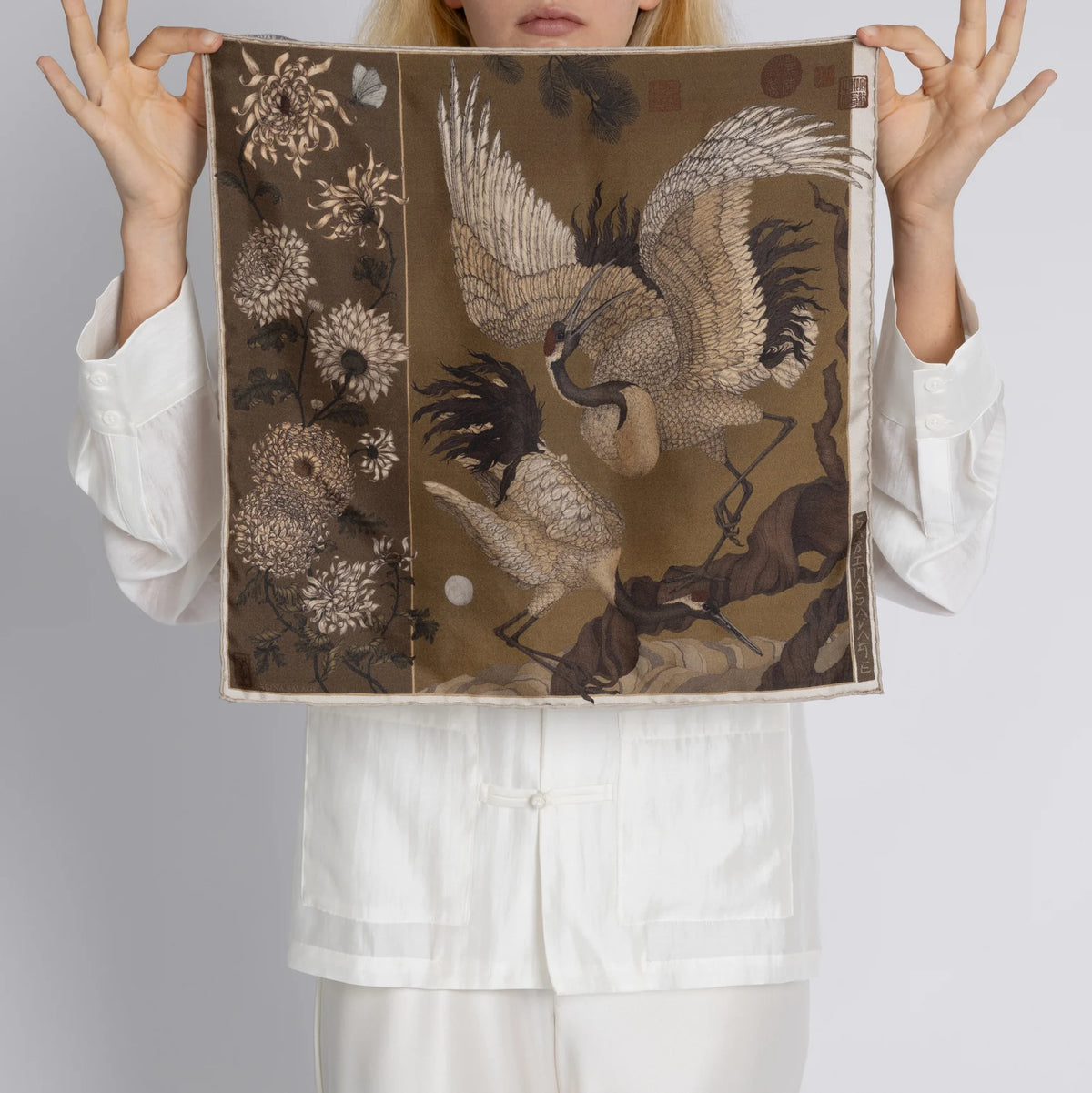 Sabina Savage Wind Dancer, Heaven Caller Silk 42 Bronze & Umber-Sabina Savage-Thistle Hill