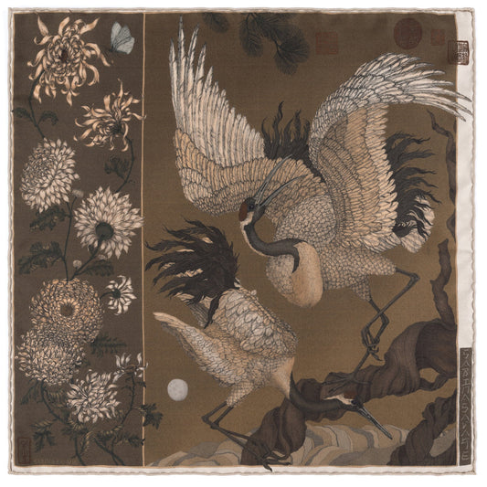 Sabina Savage Wind Dancer, Heaven Caller Silk 42 Bronze & Umber-Sabina Savage-Thistle Hill
