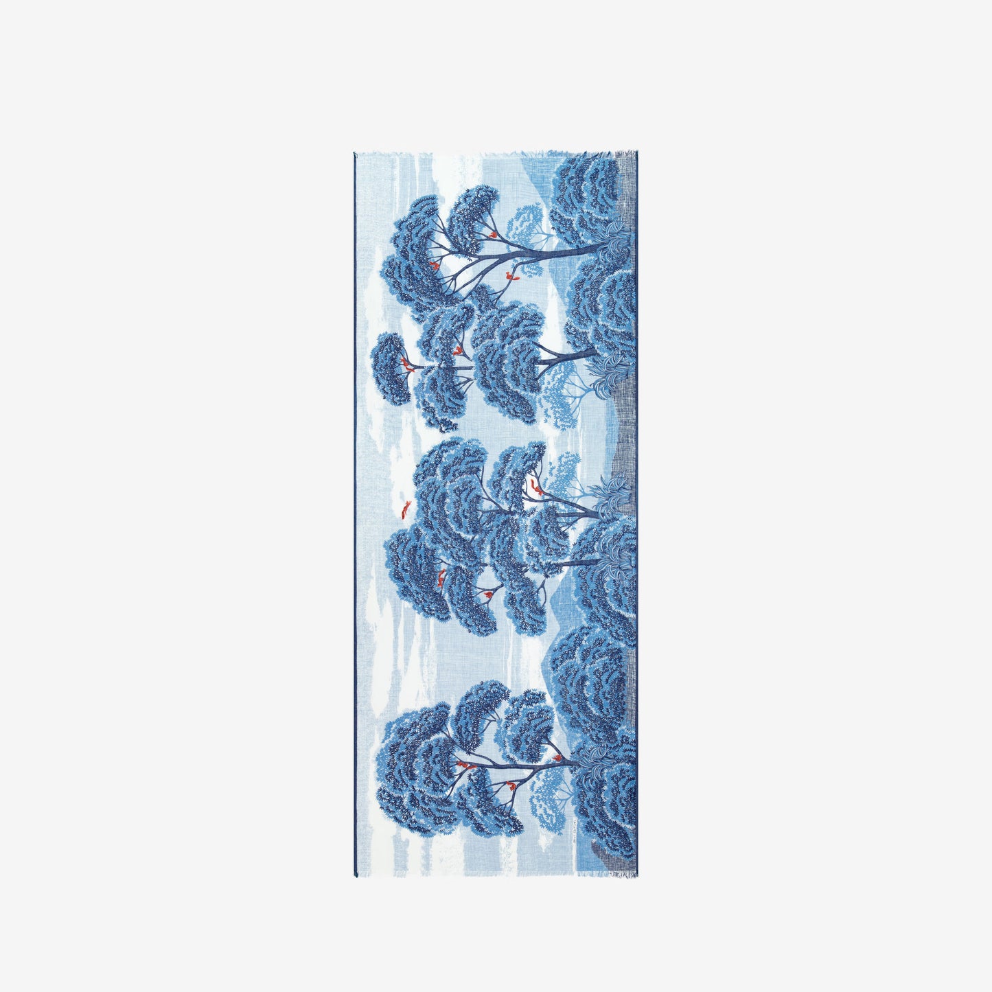 Inoui Editions Scarf 70 Ambroise Duck Blue-Inoui Editions-Thistle Hill