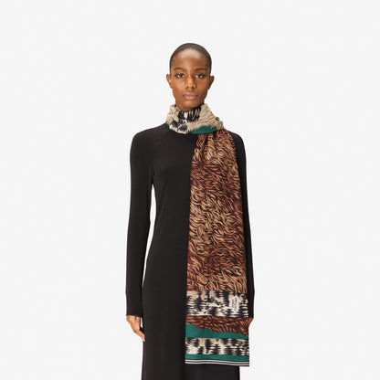 Inoui Editions 100 Ours Emerald Scarf-Inoui Editions-Thistle Hill