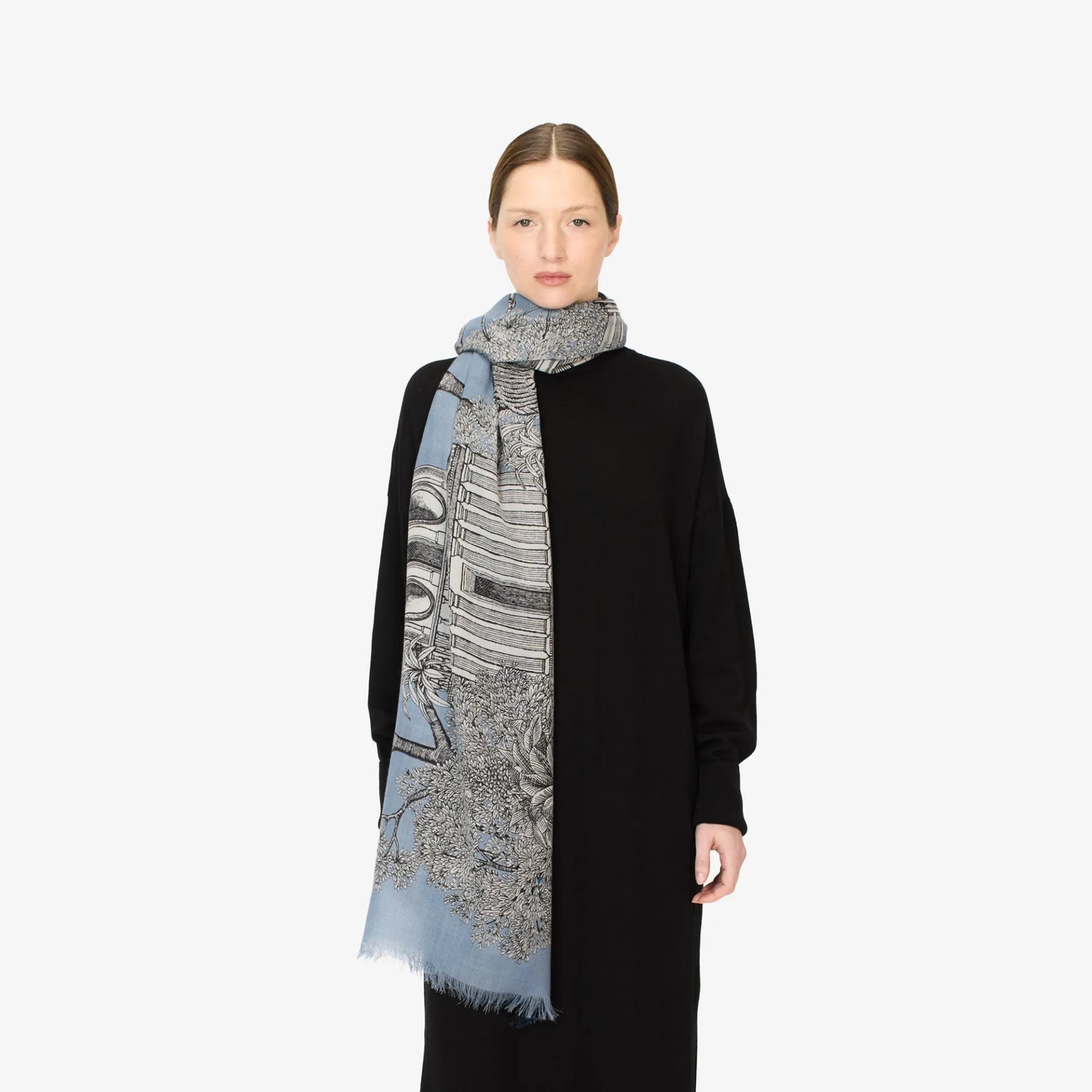 Inoui Editions Scarf 80 Mirage Blue-Inoui Editions-Thistle Hill