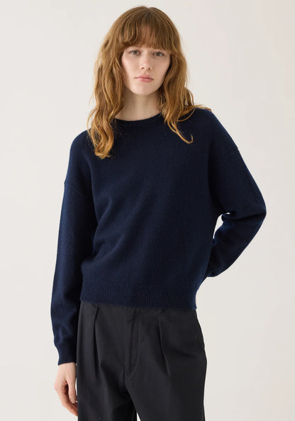 Demylee Artemis Cashmere Sweater Navy-Demylee-Thistle Hill
