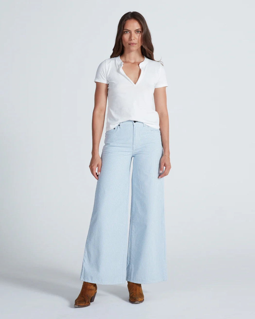 ASKK NY Atomic Wide Leg Blue Stripe-ASKK NY-Thistle Hill