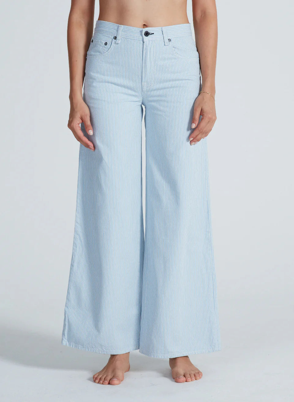 ASKK NY Atomic Wide Leg Blue Stripe-ASKK NY-Thistle Hill