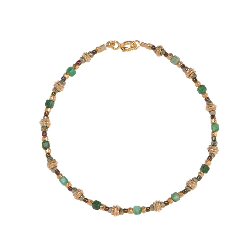 5 Octobre Lucian Dark Green Bracelet-5 Octobre-Thistle Hill