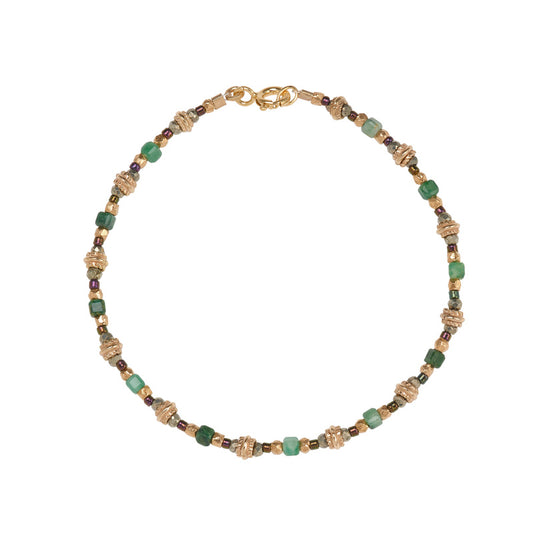 5 Octobre Lucian Dark Green Bracelet-5 Octobre-Thistle Hill