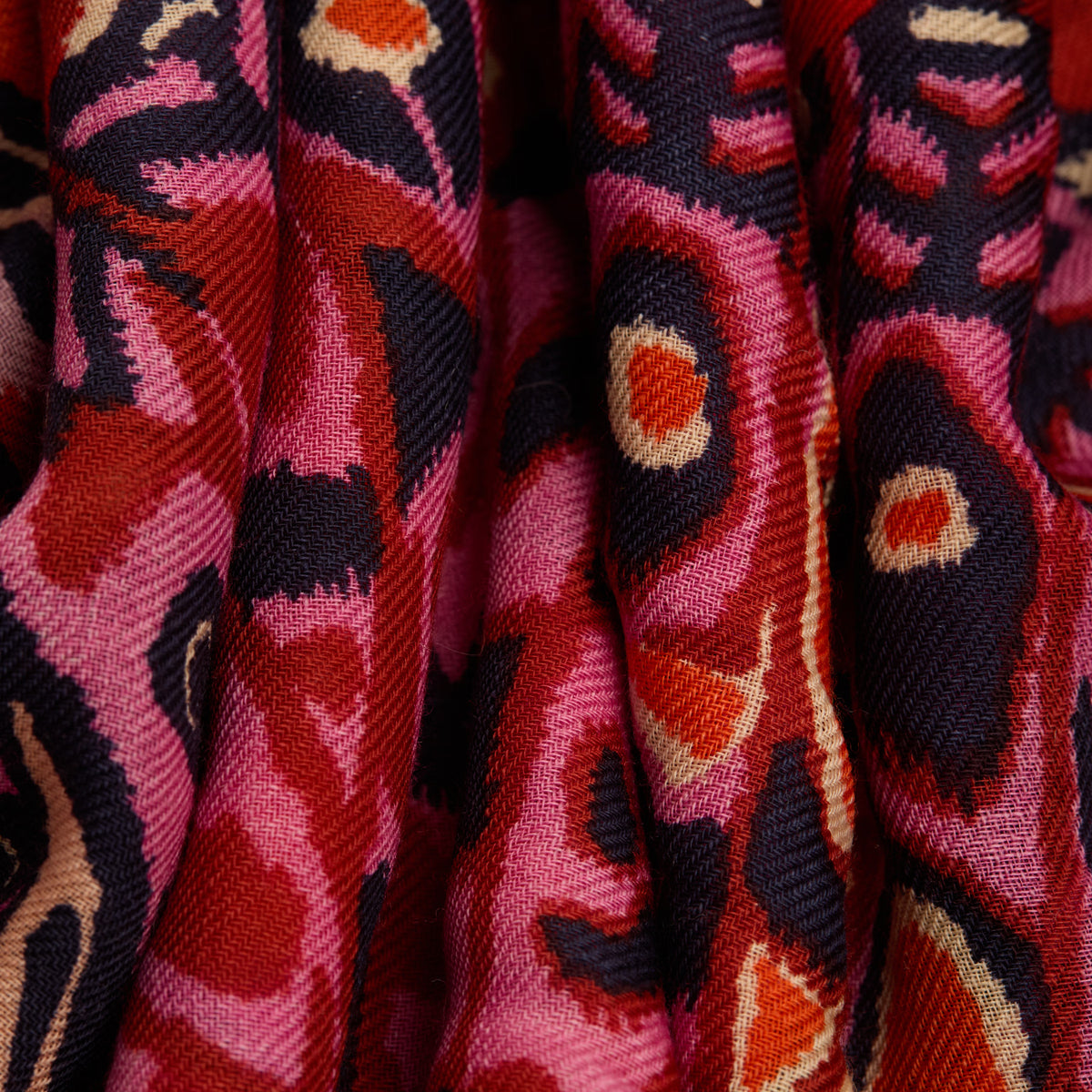 Inoui Editions 130 Papillons Red Scarf-Inoui Editions-Thistle Hill