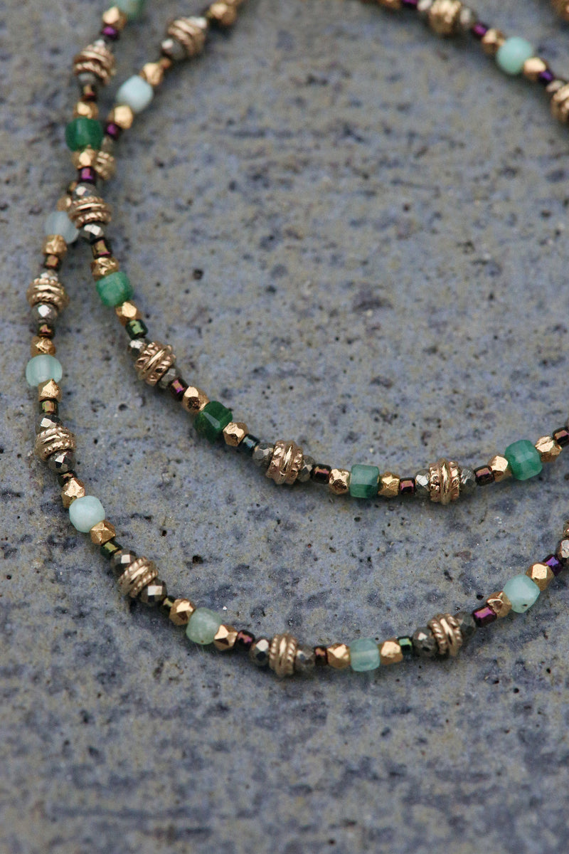 5 Octobre Lucian Dark Green Bracelet-5 Octobre-Thistle Hill