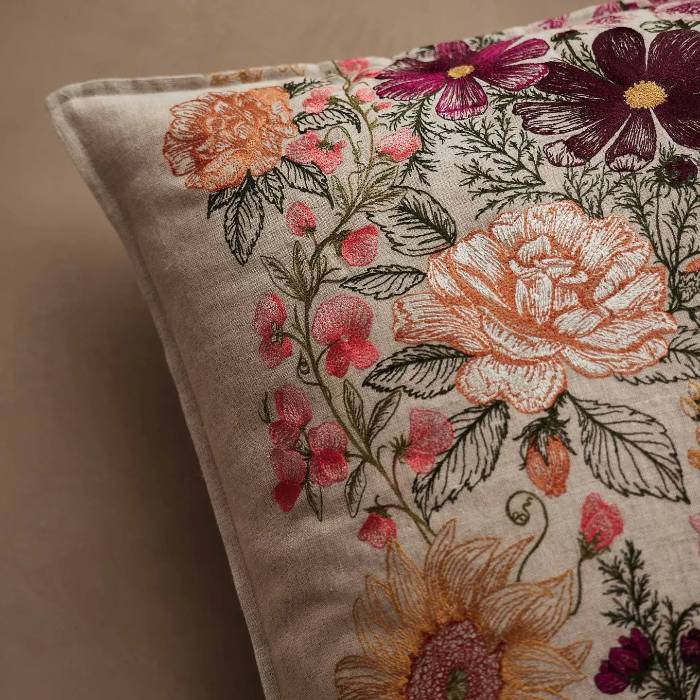 Coral & Tusk Paradise Garden Pillow-Coral & Tusk-Thistle Hill