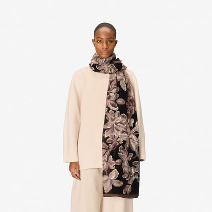 Inoui Editions 100 Arboris Black Scarf-Inoui Editions-Thistle Hill