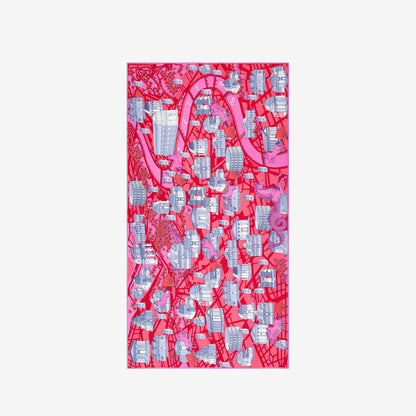 Inoui Editions Scarf 100 Rome Red-Inoui Editions-Thistle Hill