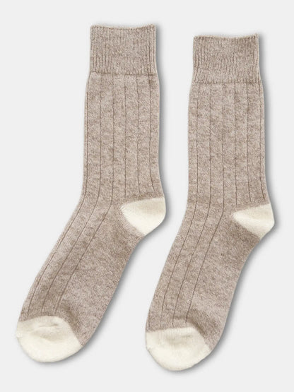 Le Bon Shoppe Cashmere Classic Socks Fawn-Le Bon Shoppe-Thistle Hill