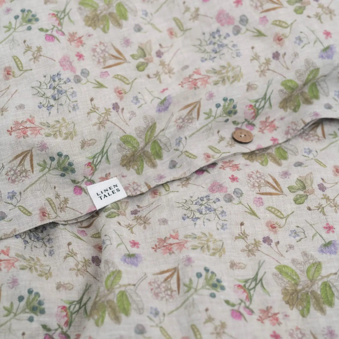 Botanical Linen Duvet Cover-Thistle Hill-Thistle Hill