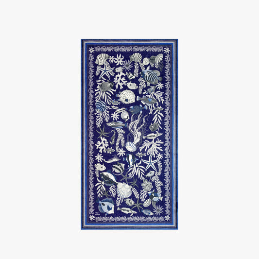Inoui Editions Scarf 100 Neptune Navy-Inoui Editions-Thistle Hill