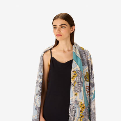 Inoui Editions Scarf 100 Rome Grey-Inoui Editions-Thistle Hill