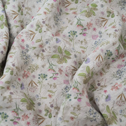 Botanical Linen Duvet Cover-Thistle Hill-Thistle Hill