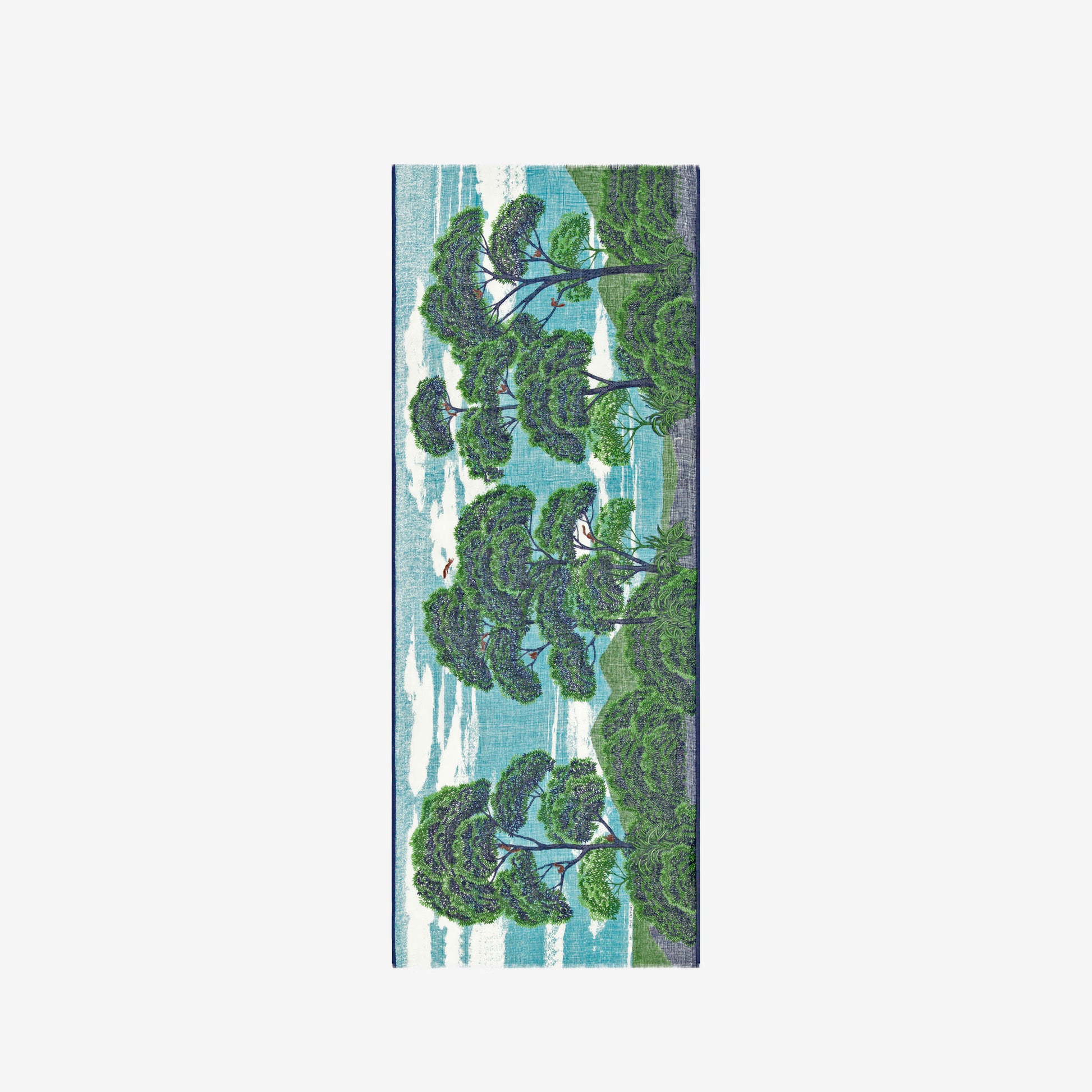 Inoui Editions Scarf 70 Ambroise Green-Inoui Editions-Thistle Hill