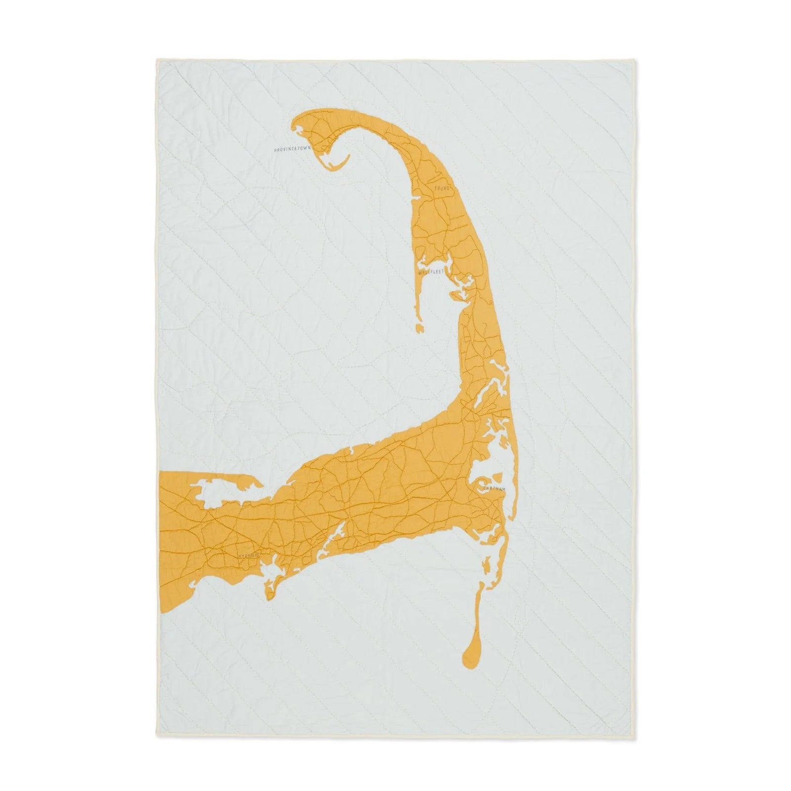 Cape Cod Quilt Pale Blue & Gold-Haptic Lab-Thistle Hill