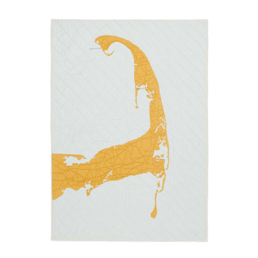 Cape Cod Quilt Pale Blue & Gold-Haptic Lab-Thistle Hill