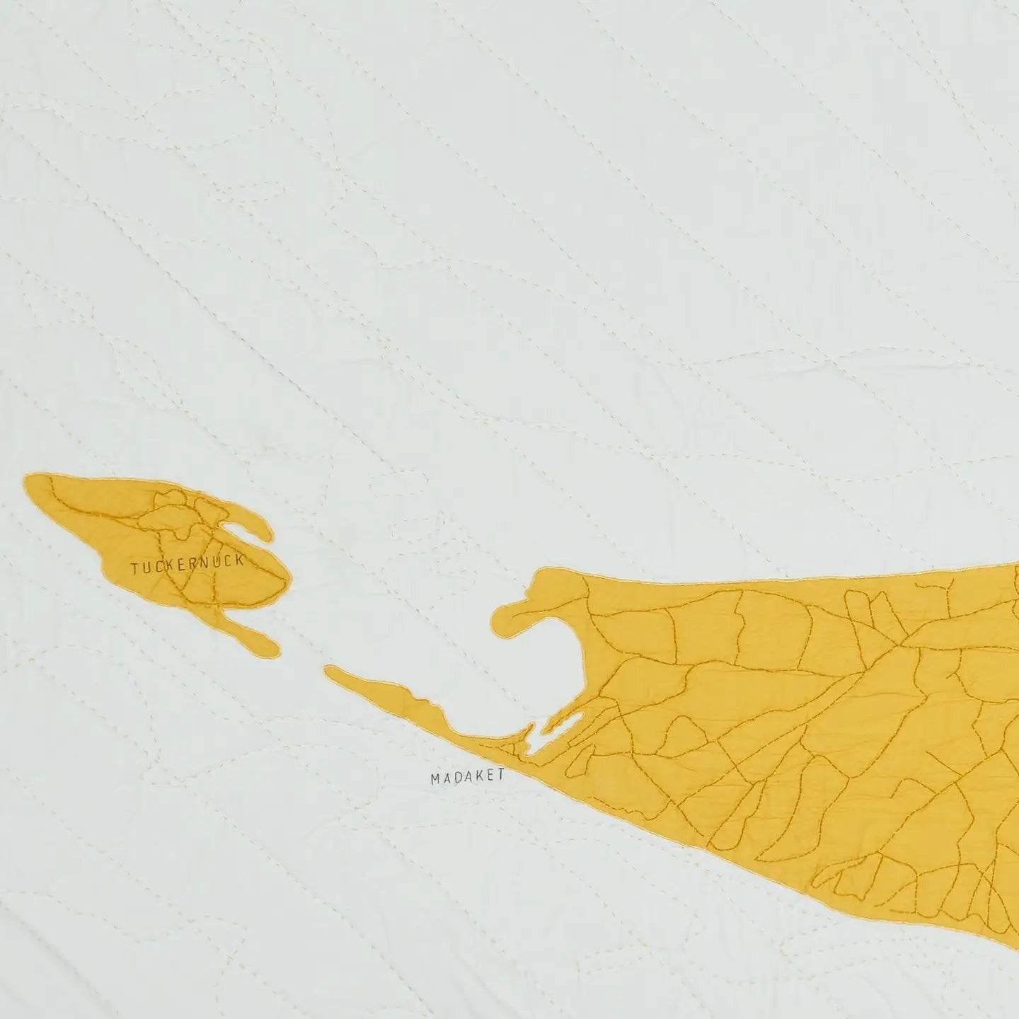 Nantucket Quilt Pale Blue & Gold-Haptic Lab-Thistle Hill