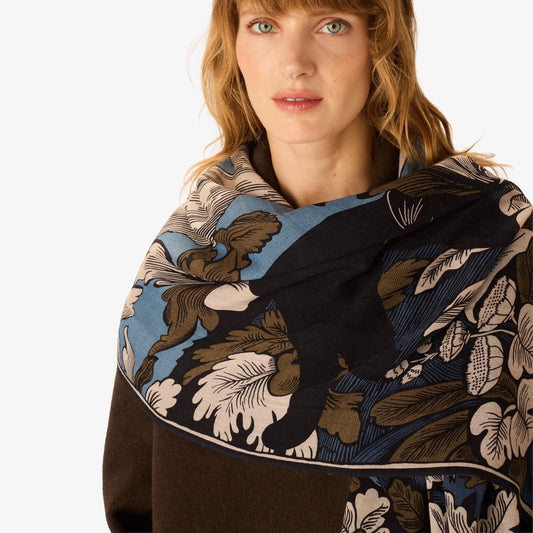 Inoui Editions Scarf 55 Panthere Denim-Inoui Editions-Thistle Hill