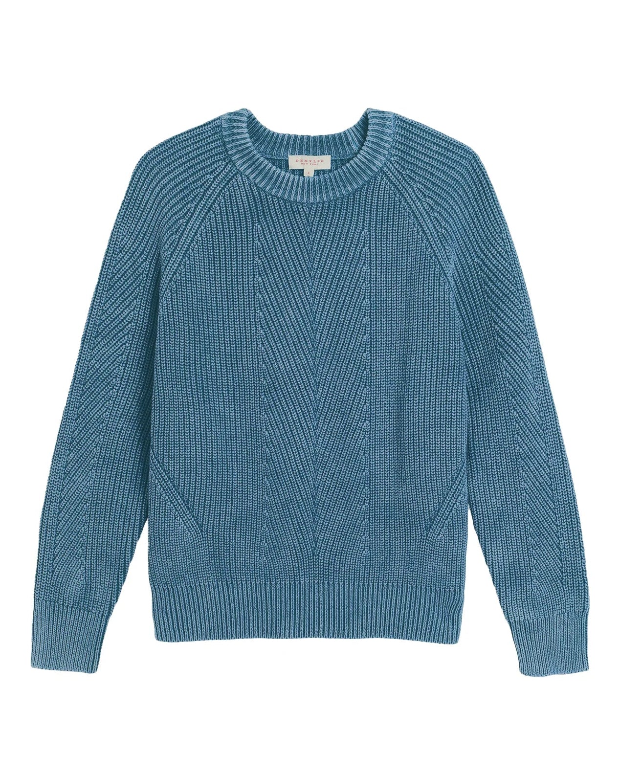 Demylee Chelsea Washed Cotton Sweater Denim-Demylee-Thistle Hill