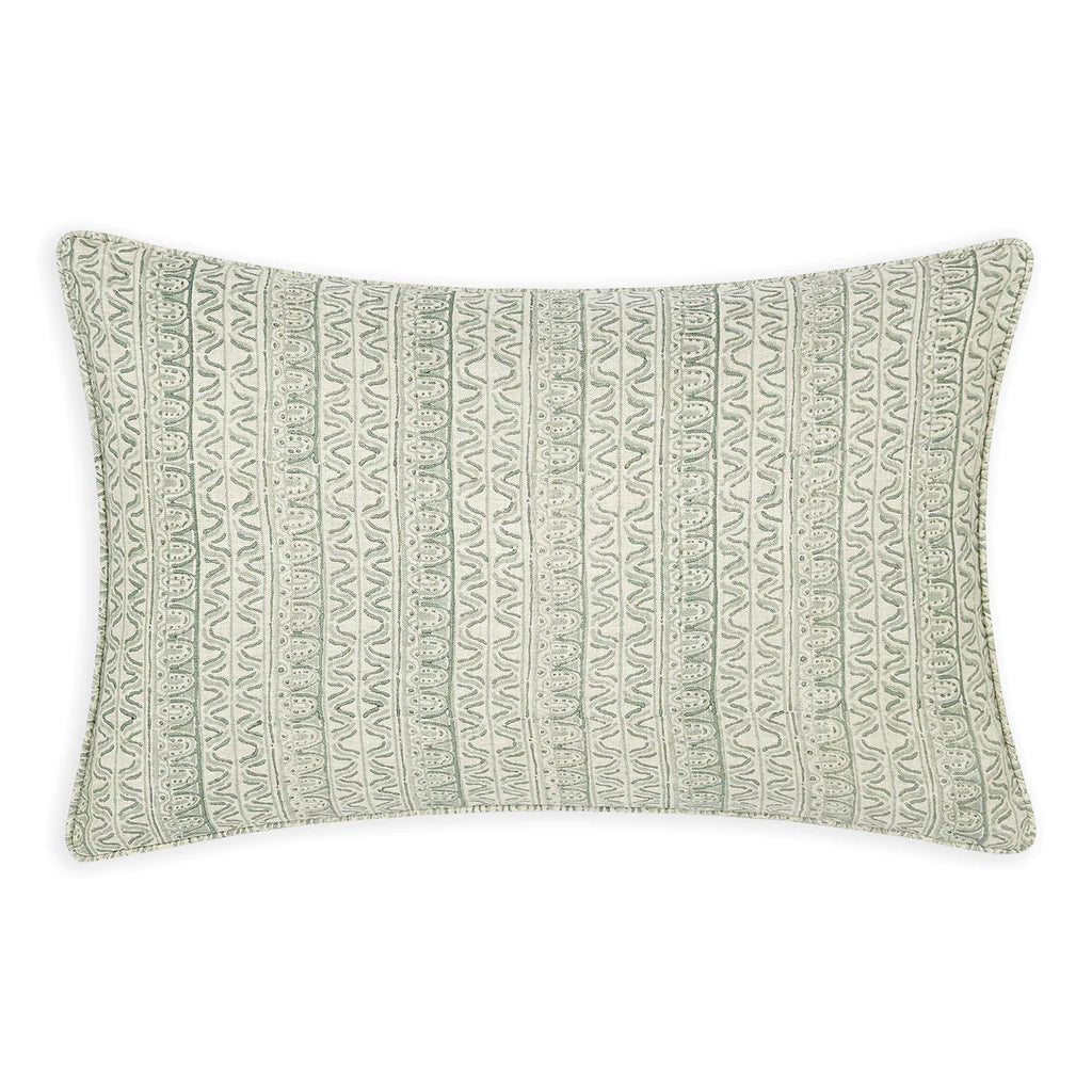 Walter G Corfu Celadon Linen Cushion-Walter G-Thistle Hill