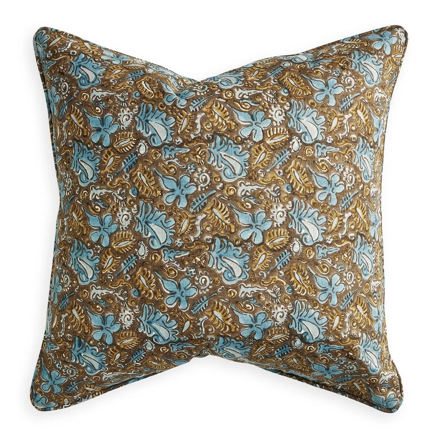 Walter G Maluka Tobacco Linen Cushion-Walter G-Thistle Hill