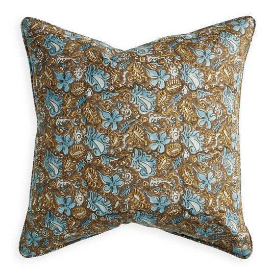 Walter G Maluka Tobacco Linen Cushion-Walter G-Thistle Hill