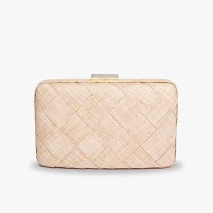 Cosette Woven Straw Clutch-Thistle Hill-Thistle Hill