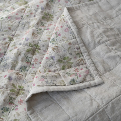 Botanical Linen Quilt-Thistle Hill-Thistle Hill