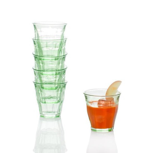 Green Bistro Glasses-Thistle Hill-Thistle Hill