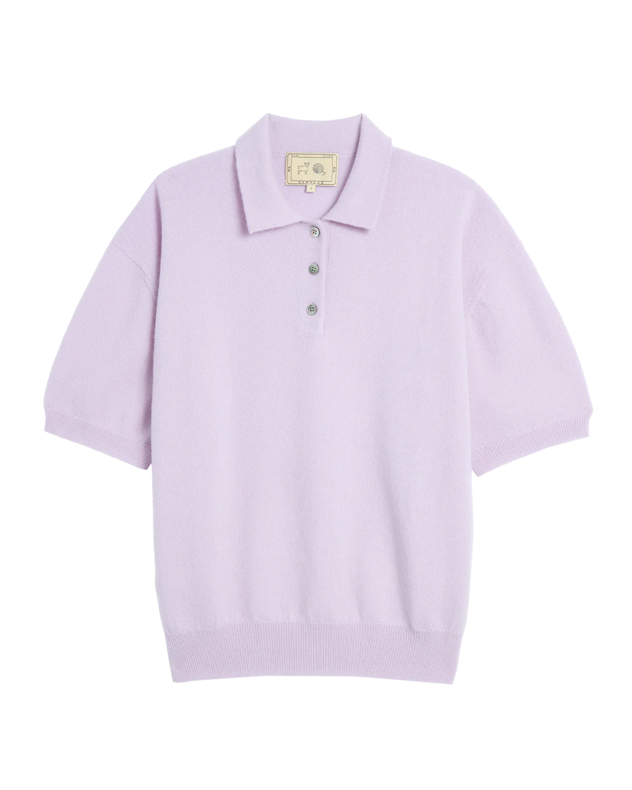 Demylee Darrin Cashmere Top Pale Lilac-Demylee-Thistle Hill