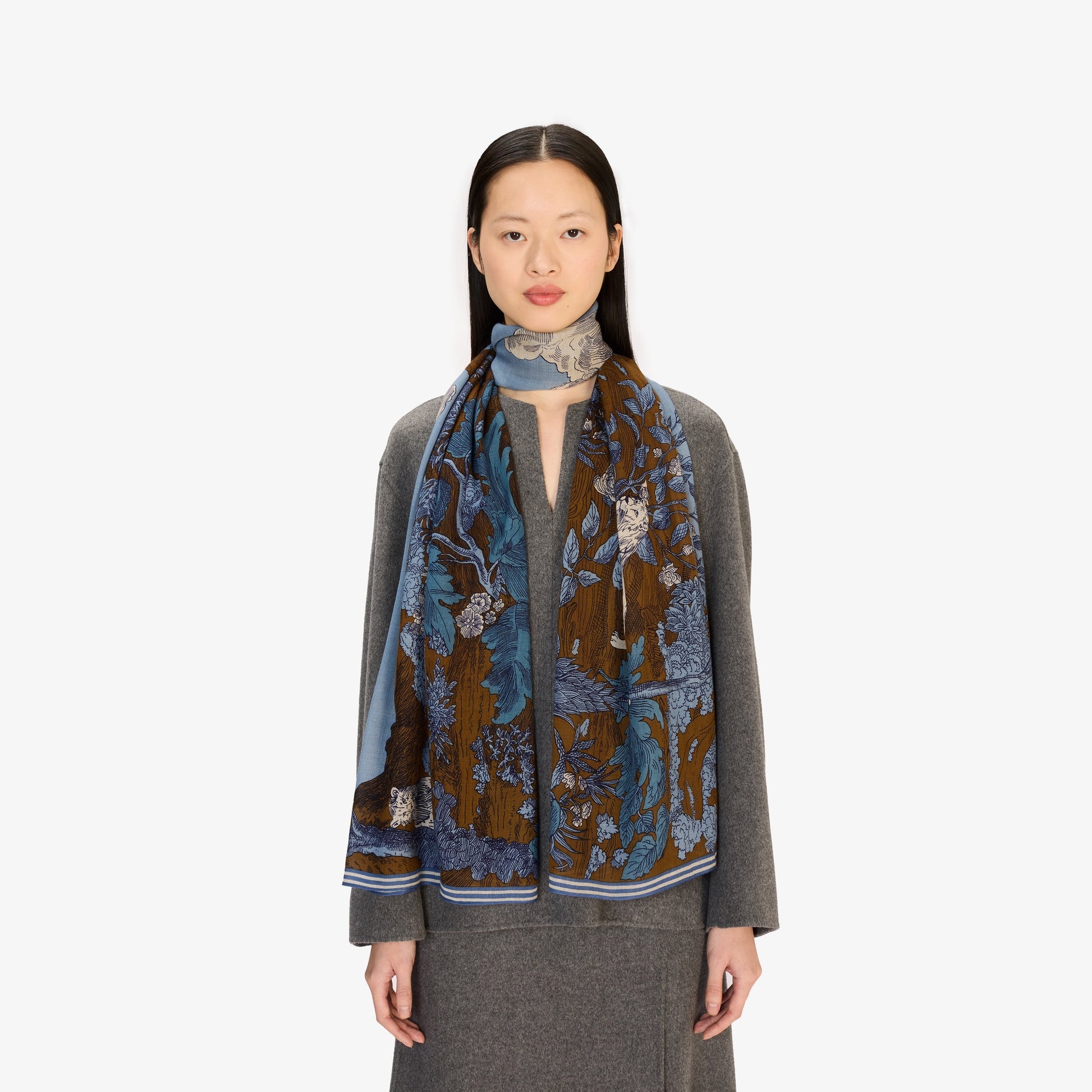 Inoui Editions Scarf 70 Histoire Blue-Inoui Editions-Thistle Hill