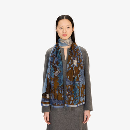 Inoui Editions Scarf 70 Histoire Blue-Inoui Editions-Thistle Hill