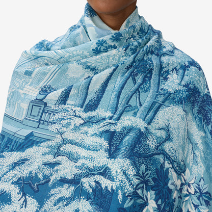 Inoui Editions Scarf 100 Come Duck Blue Scarf-Inoui Editions-Thistle Hill