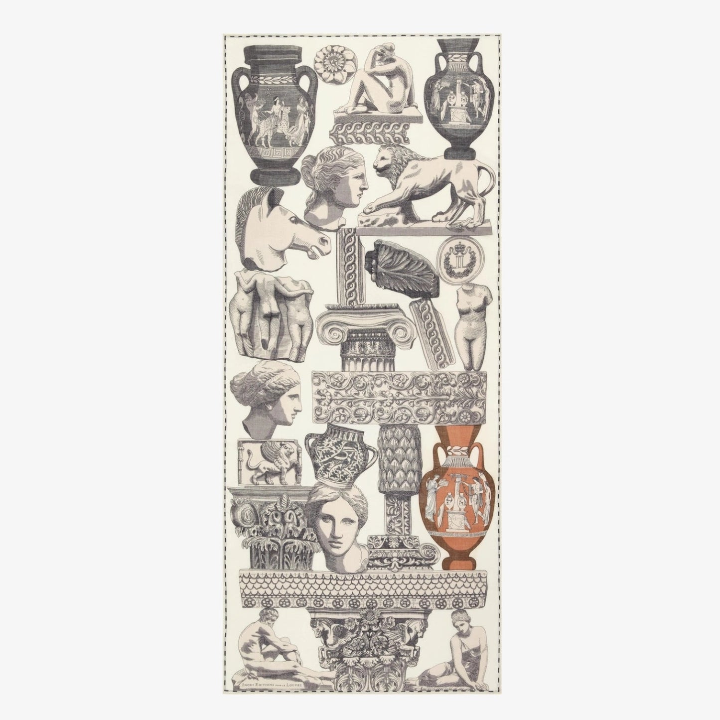 Inoui Editions Scarf 80 Archives White-Inoui Editions-Thistle Hill